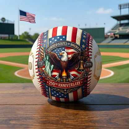 ⚾ Personalized USA 250th Anniversary Commemorative Baseball