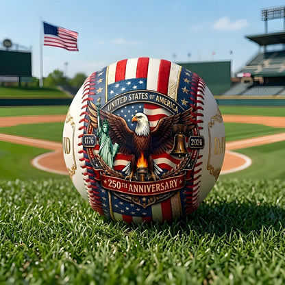 ⚾ Personalized USA 250th Anniversary Commemorative Baseball