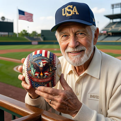 ⚾ Personalized USA 250th Anniversary Commemorative Baseball