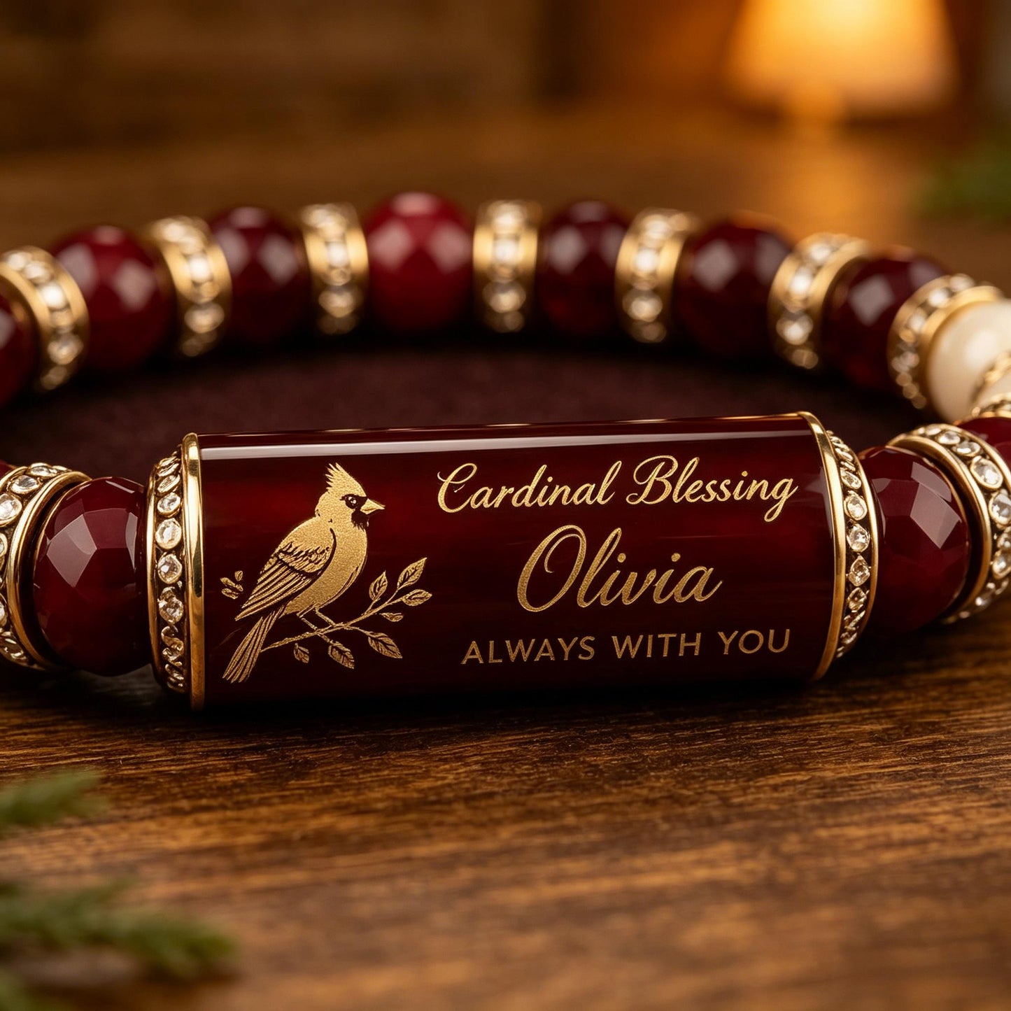 Personalized Butterfly Blessing Bracelet with Giftbox