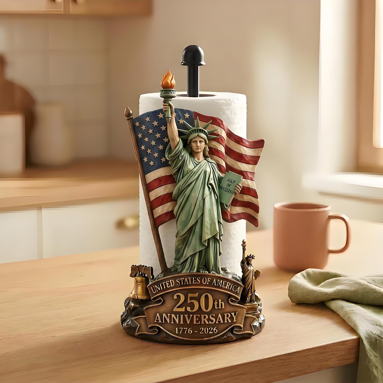 🦅 250th Anniversary American Eagle Paper Towel Holder – Limited Edition