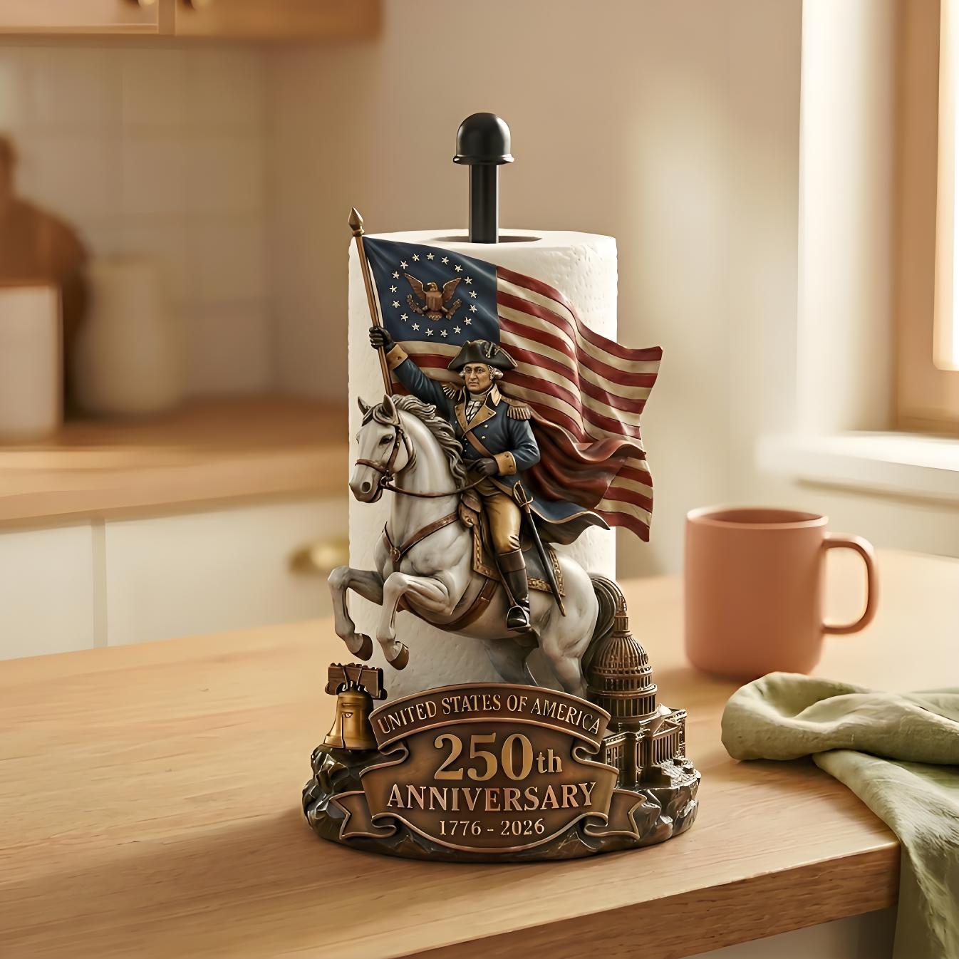 🦅 250th Anniversary American Eagle Paper Towel Holder – Limited Edition