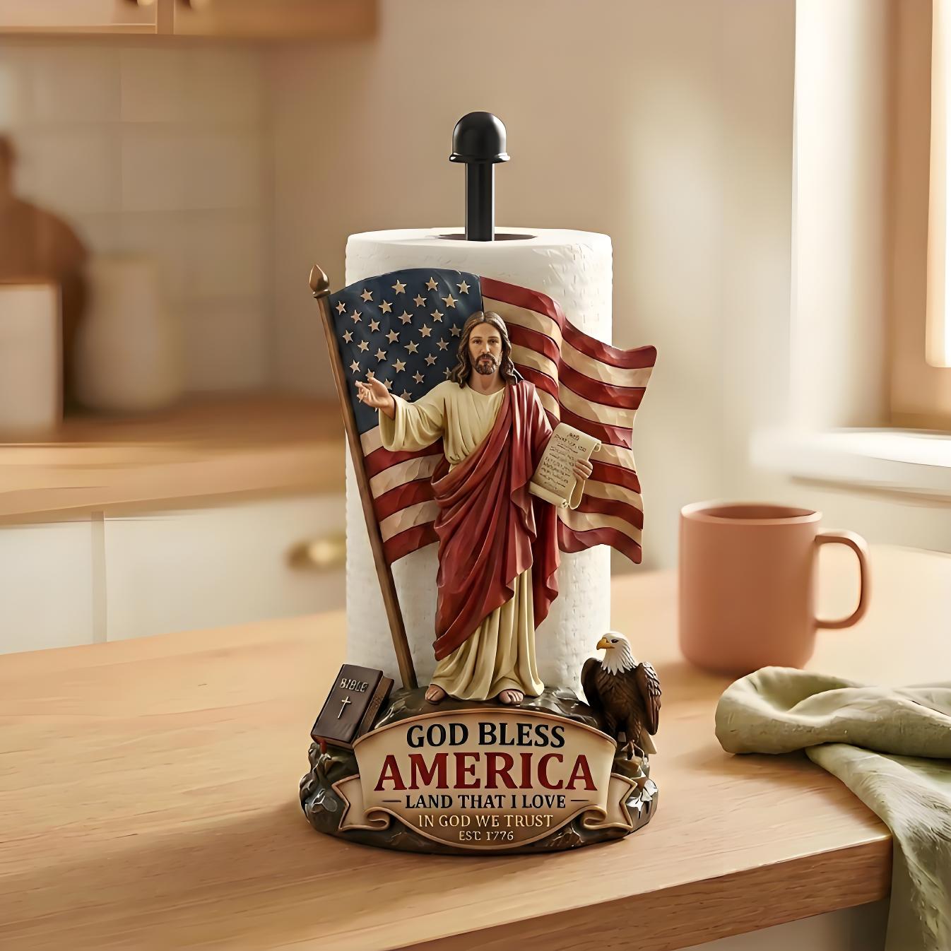 🦅 250th Anniversary American Eagle Paper Towel Holder – Limited Edition