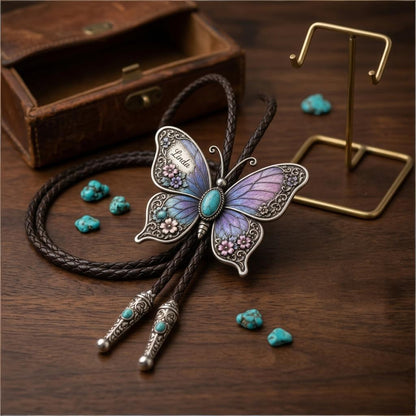 Personalized Butterfly Bolo Tie
