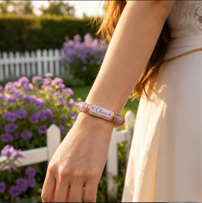Personalized Butterfly Blessing Bracelet with Giftbox