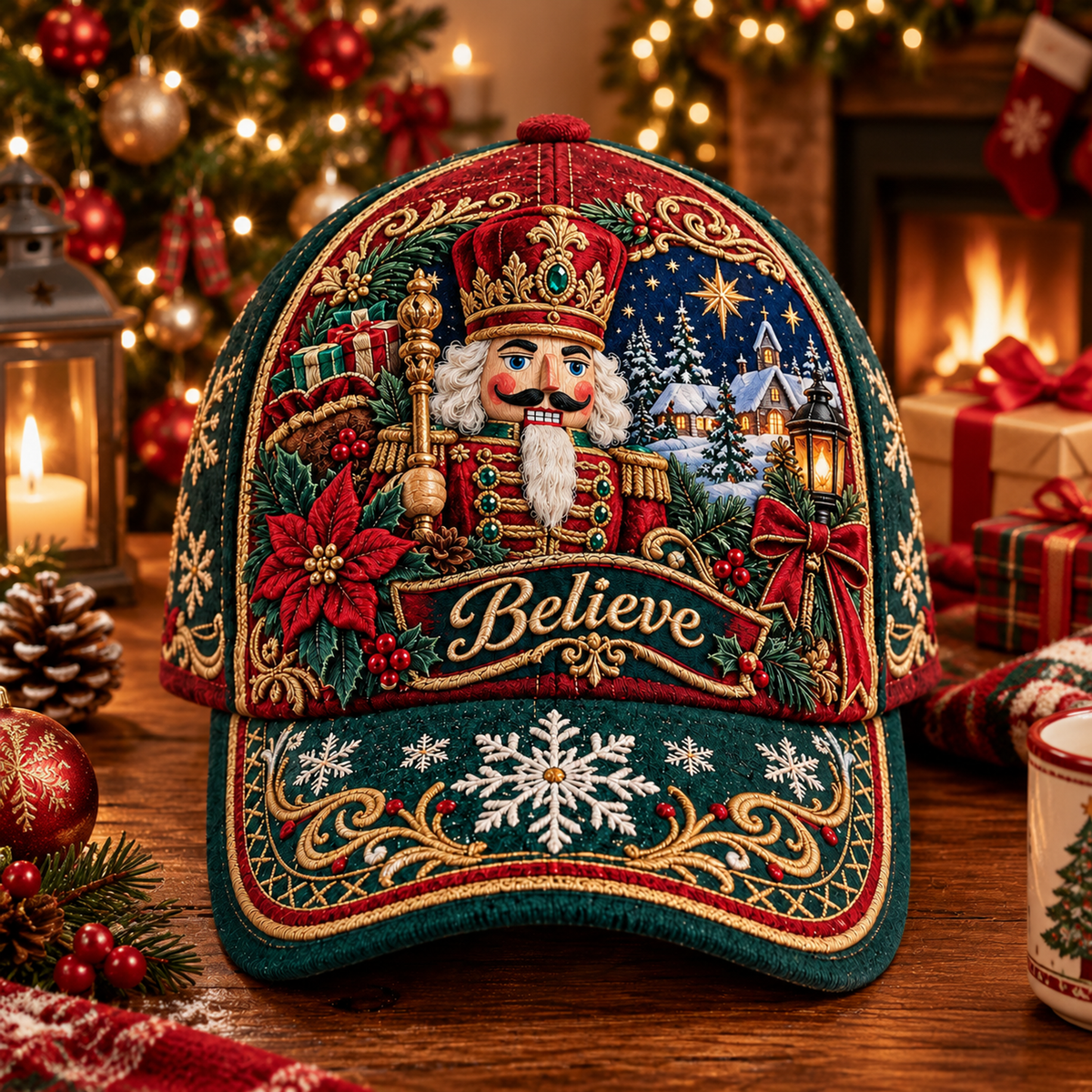 Christmas Baseball Hat – Festive Holiday Cap