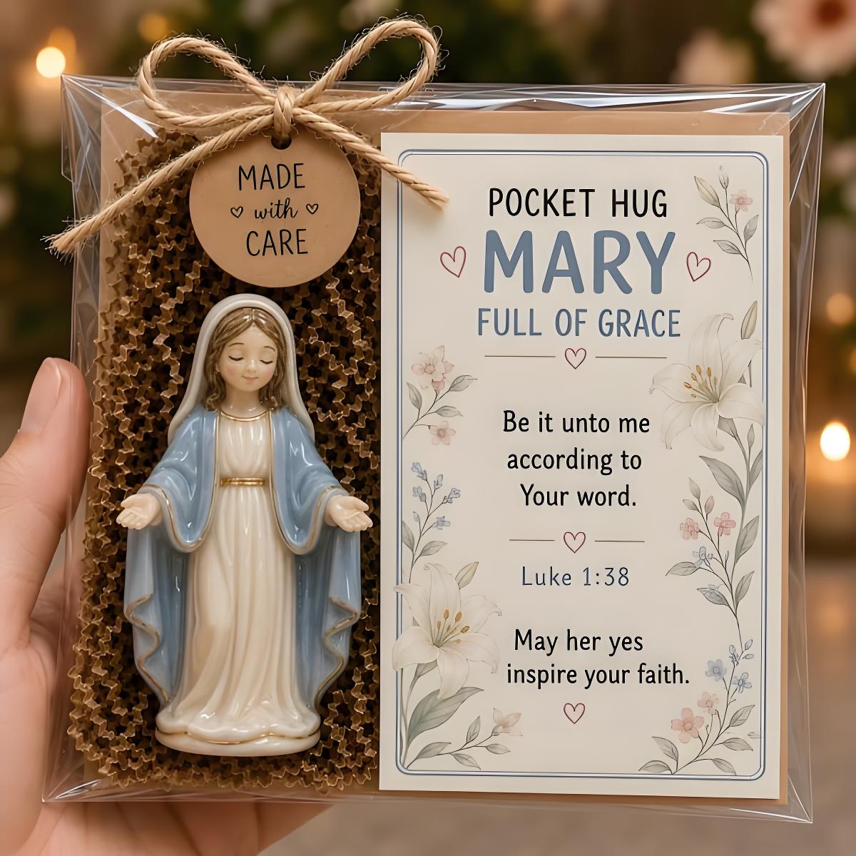 🕊️ Pocket Hug Jesus — In Prayer – Faith in the Palm of Your Hand. Peace That Goes Wherever You Do. 🙏✨