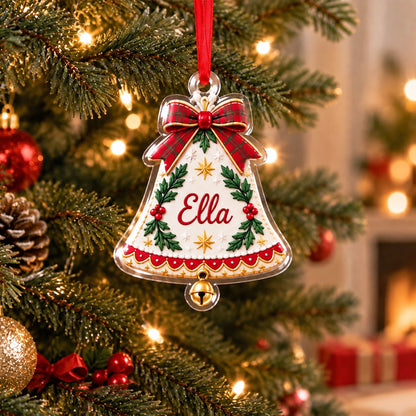 ✨❤️ Personalized Name Christmas Ornament