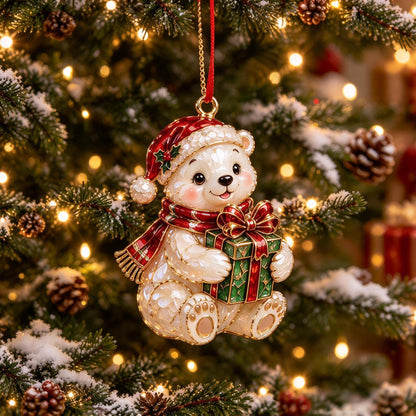 🎄🦌Christmas Animal Ornaments – Adorable Woodland Friends for Your Holiday Tree