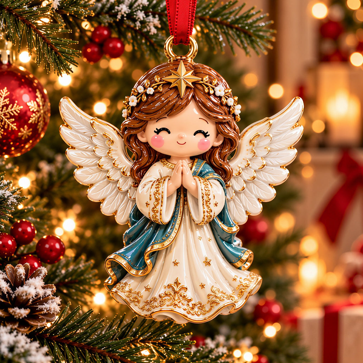 ✝️Nativity Religious Christmas Ornament – The True Meaning of Christmas 🌟✨