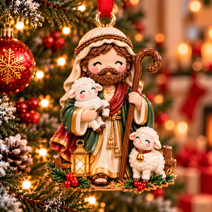 ✝️Nativity Religious Christmas Ornament – The True Meaning of Christmas 🌟✨