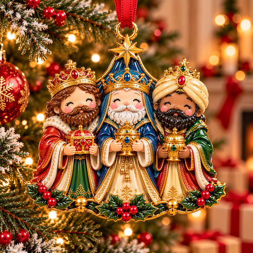 ✝️Nativity Religious Christmas Ornament – The True Meaning of Christmas 🌟✨