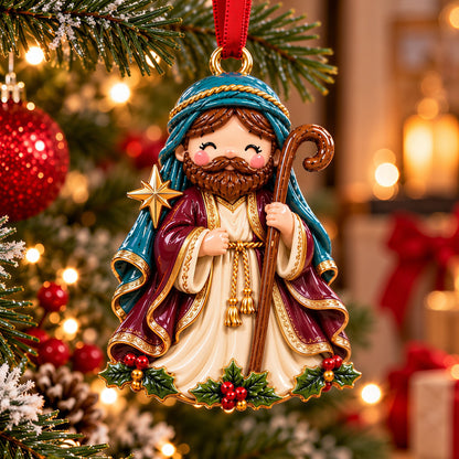 ✝️Nativity Religious Christmas Ornament – The True Meaning of Christmas 🌟✨