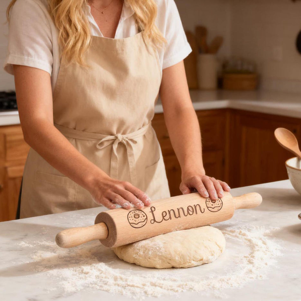Personalized Baking Set – Customize with Name,Great gift for mom