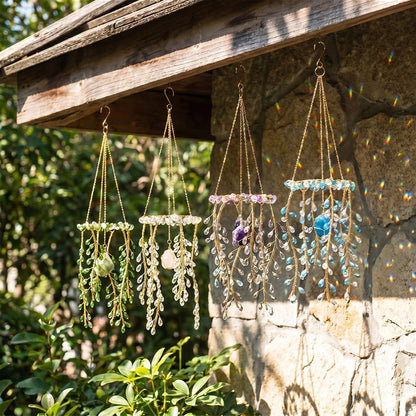 🔥Handmade Willow Tree Crystal Prism Rainbow Maker