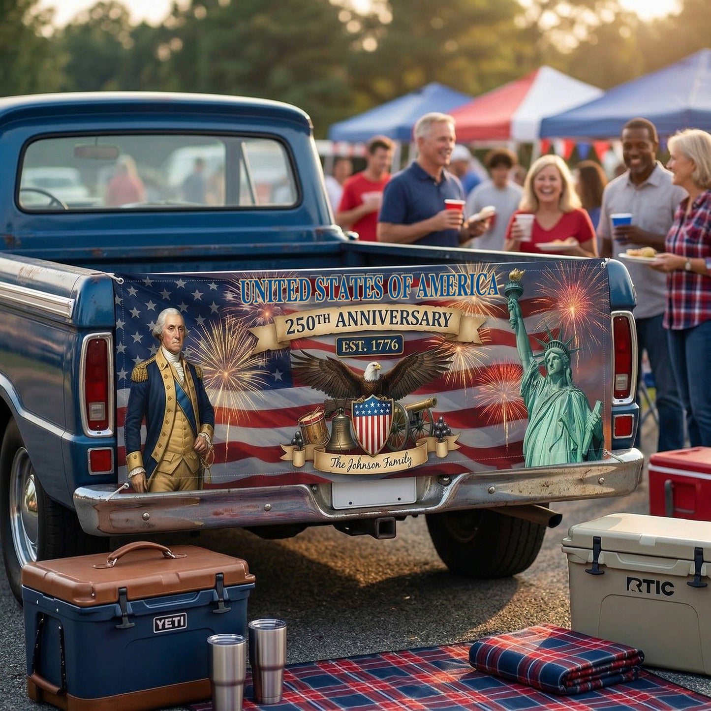 🎌Personalized America 250th Anniversary Banner