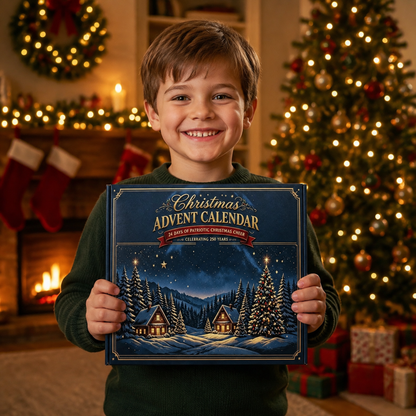 🎄🇺🇸 Patriotic Christmas Ornament Advent Calendar