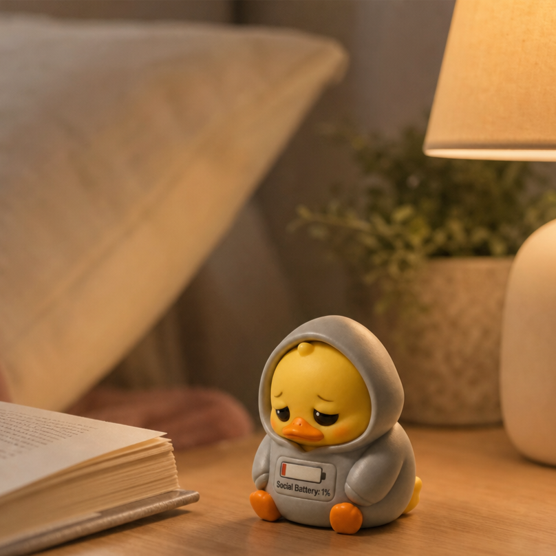 🦆Not Every Bad Day Needs Fixing, Sometimes It Just Needs An Emotional Support Duck